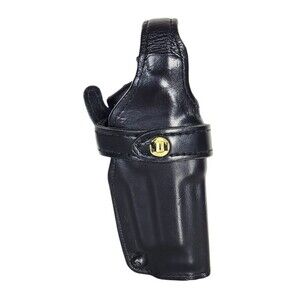 Vintage 070-73 Ber Vertec Safariland Black Leather Beretta RH Gun Holster